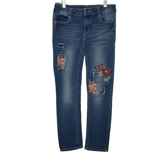 Faded Glory 10 Patch Jeans