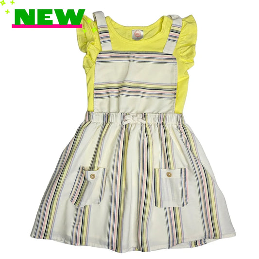 Wonder Nation 5T Top & Overall Dress