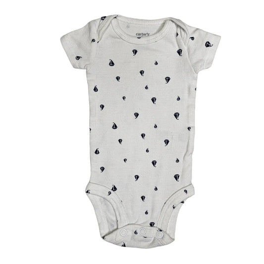 Carters Newborn Sailboat Print Bodysuit