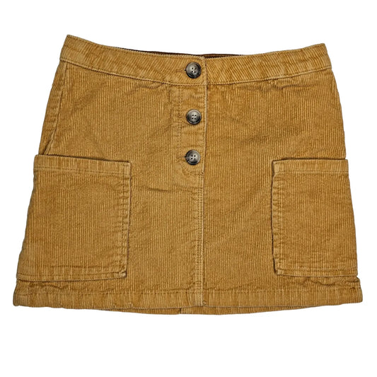 Zara 9 Corduroy Skirt