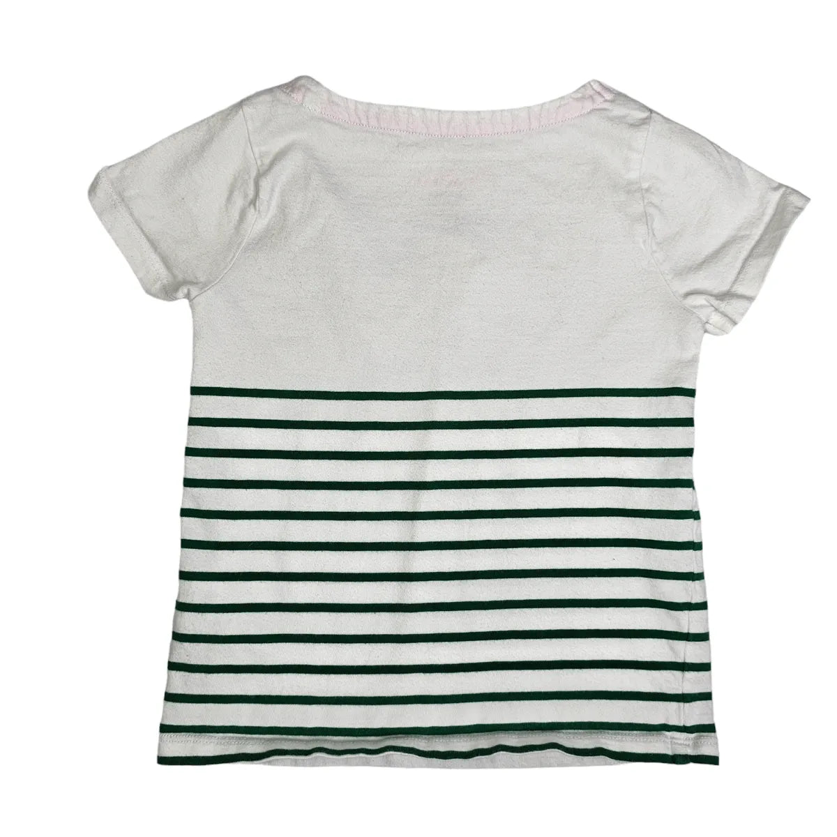 Mini Boden 4-5 Striped Horse Tee