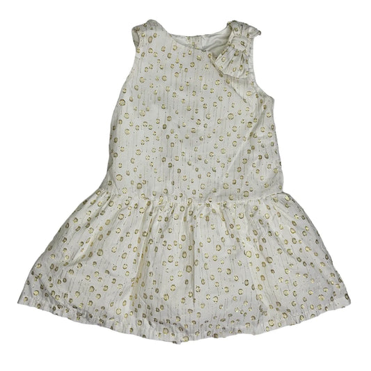Gymboree 2T Gold Polka Dot Dress
