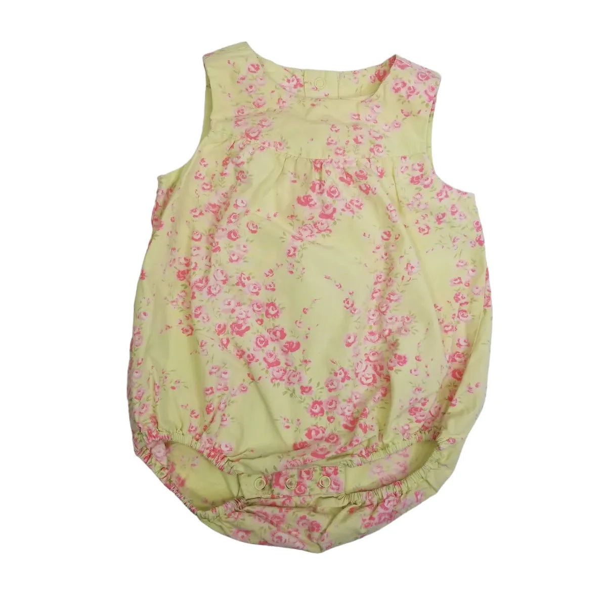Janie & Jack 6-12M Floral Bubble Romper