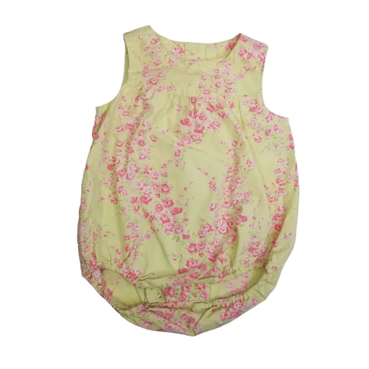 Janie & Jack 6-12M Floral Bubble Romper