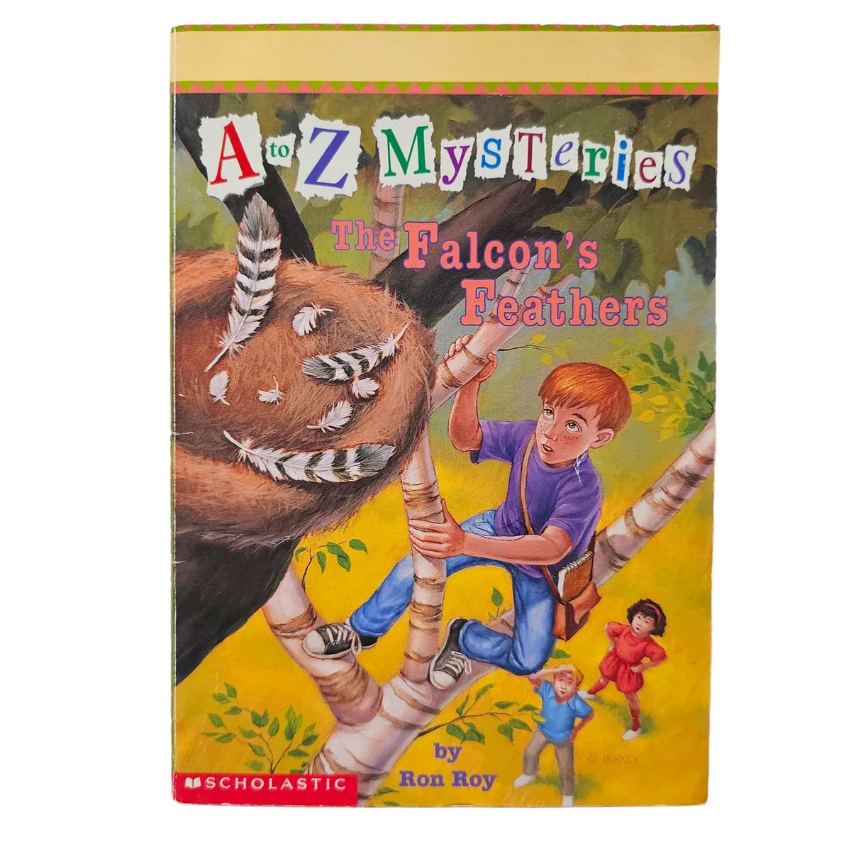 A to Z Mysteries The Falcon's Feathers