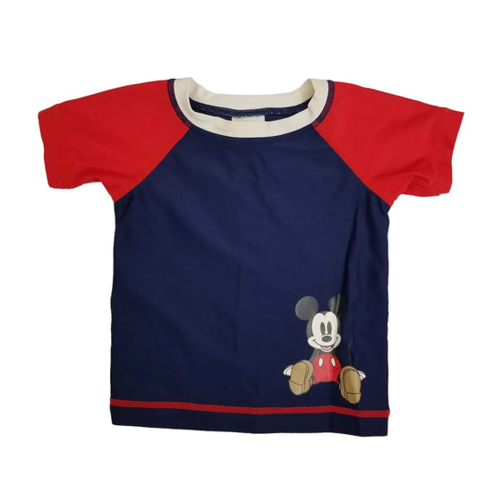 Hanna Andersson 12-18M Mickey Mouse Rash Guard