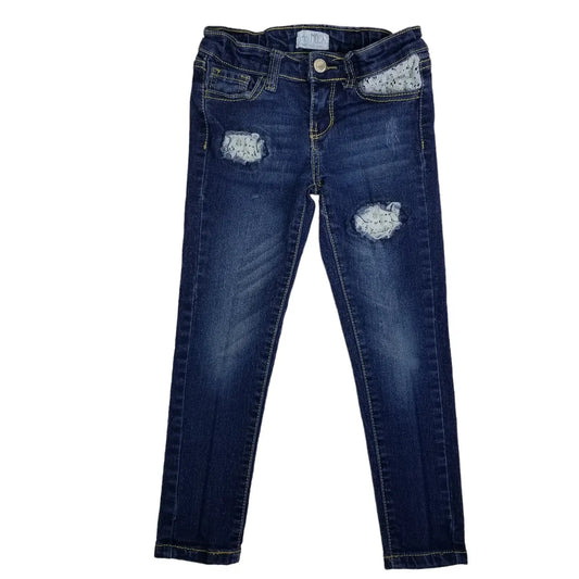 Mini Moca 6 Distressed Skinny Jeans
