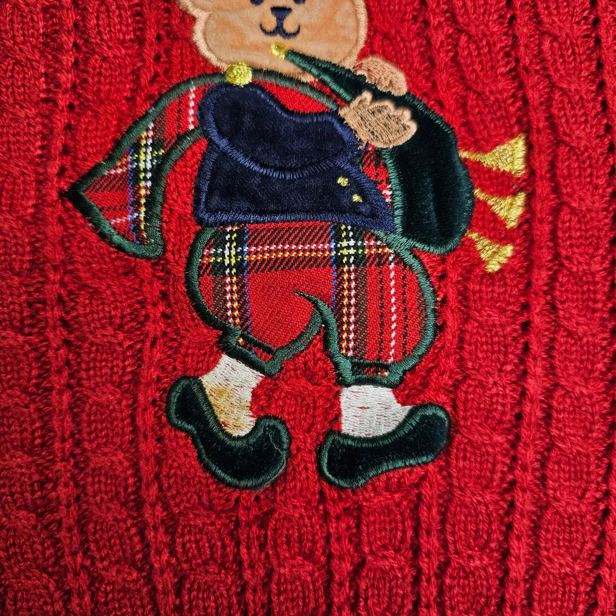 Vintage 12M Cable Knit Sweater