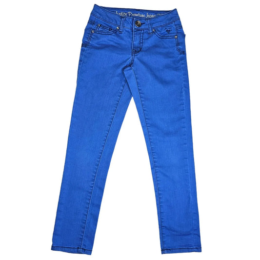 Justice 8 Royal Blue Skinny Jeans