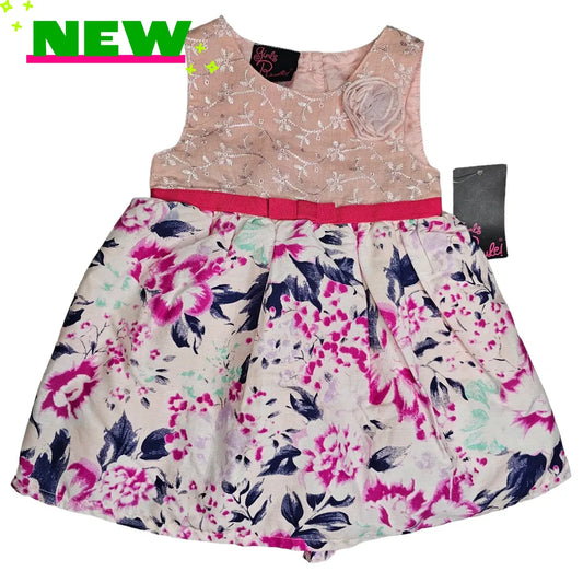 Girls Rule 12M Floral Sleeveless Dress