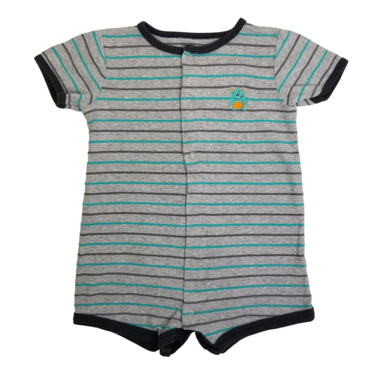 Carter's 24M Striped Monster Romper