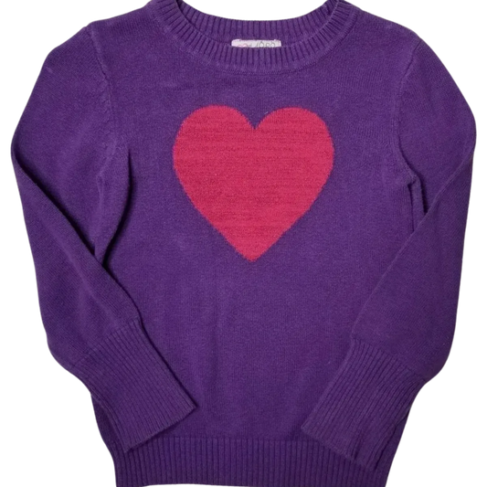 Children's Place 4 Heart Sweater