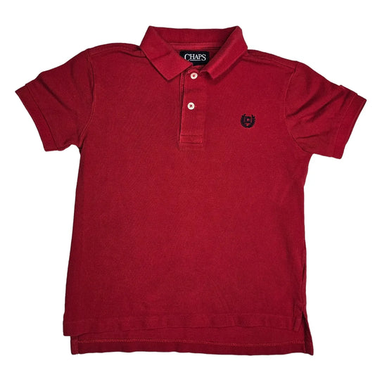 Chaps 6 Red Polo Shirt