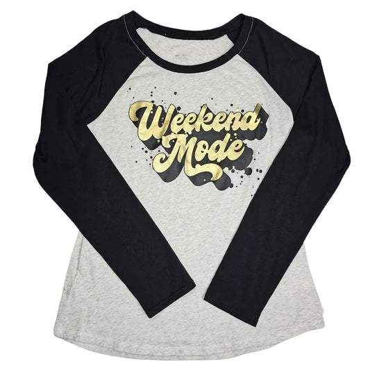 Justice 16/18 Raglan Graphic Tee