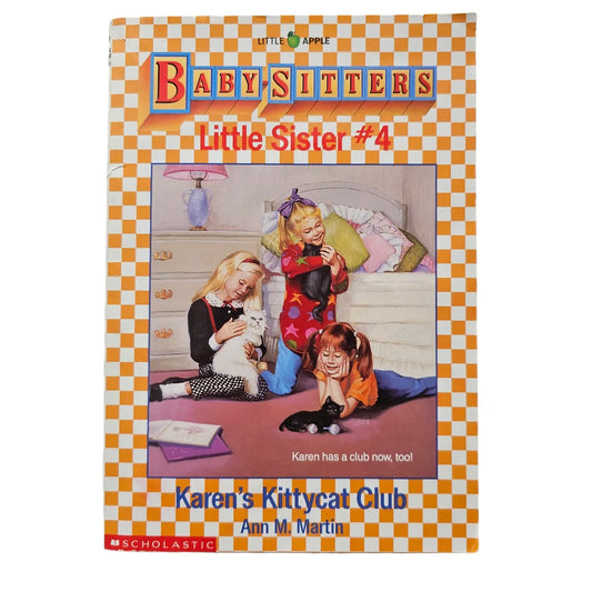 Baby-Sitters Club Little Sister #4 Karen's Kittycat Club