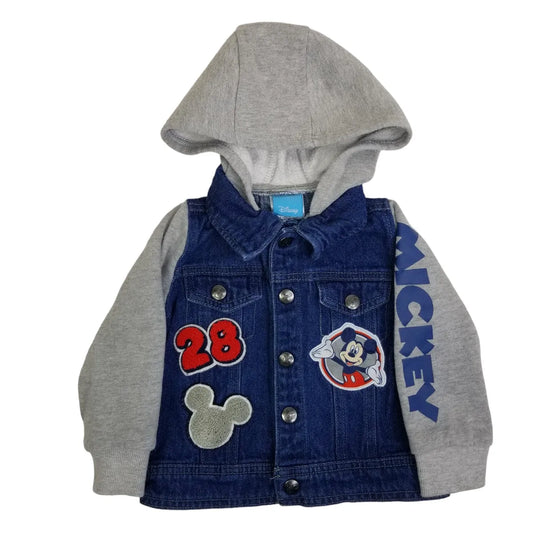 Disney 2T Denim Mickey Mouse Jacket