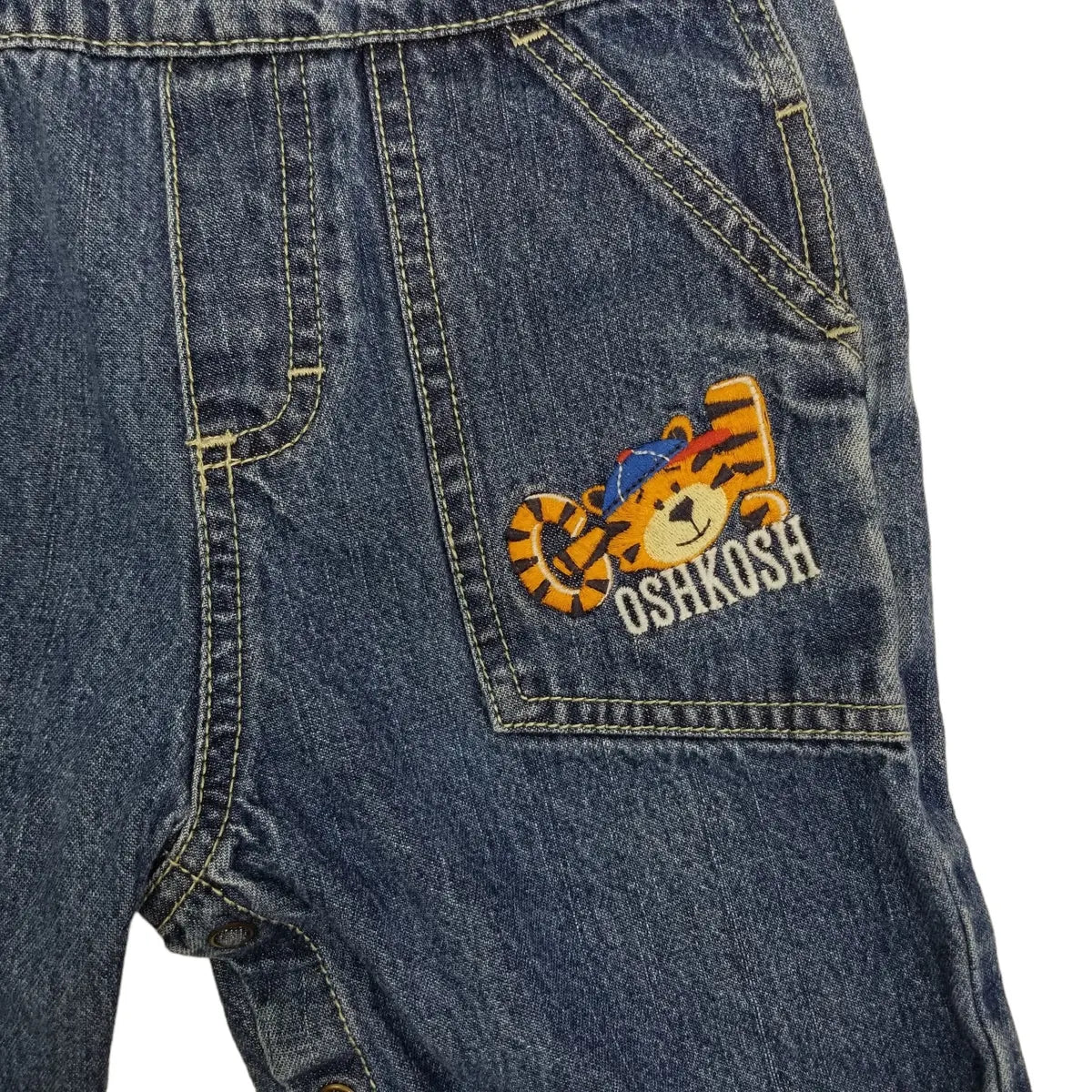 OshKosh 12M Denim Overalls