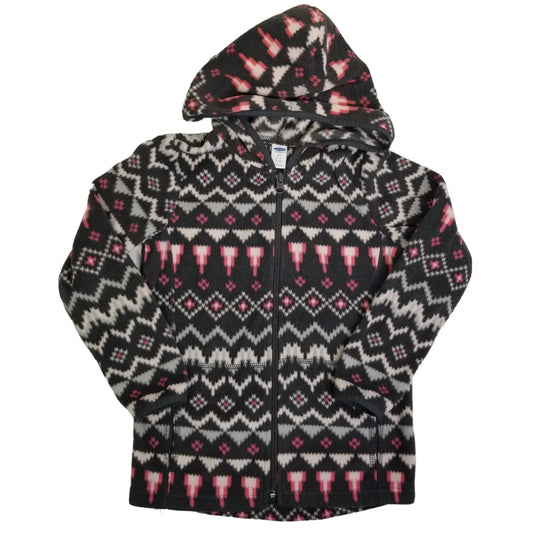 Old Navy 6/7 Fleece Full Zip Hooded Jacket