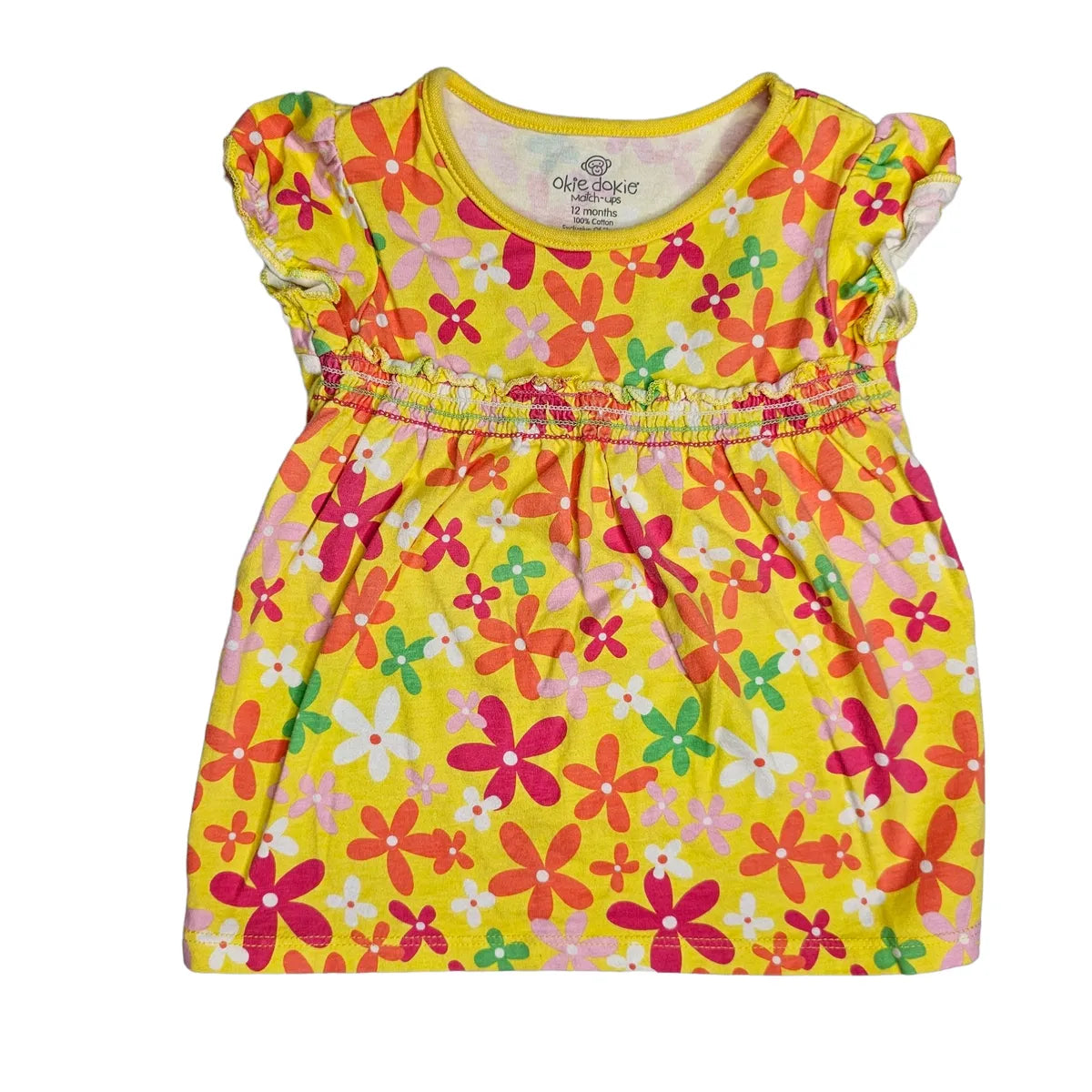 Okie Dokie 12M Floral Top