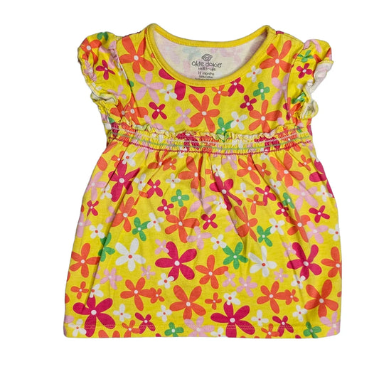 Okie Dokie 12M Floral Top
