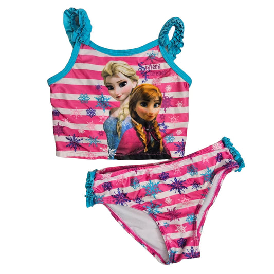 Disney 5T Frozen Swimming Suit 2 Piece