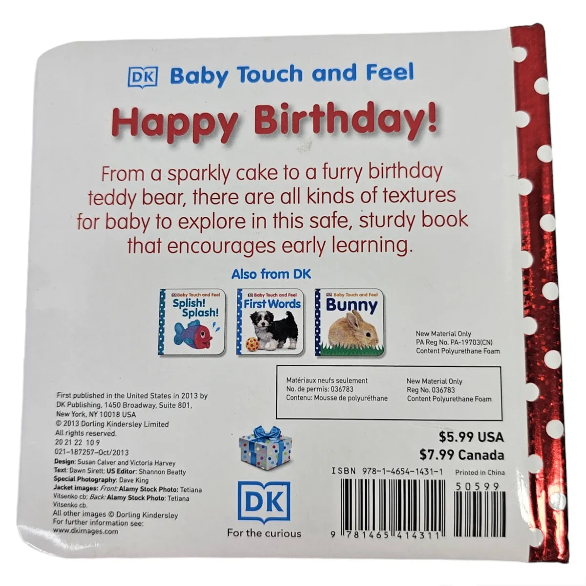 Touch and Feel Happy Birthday!