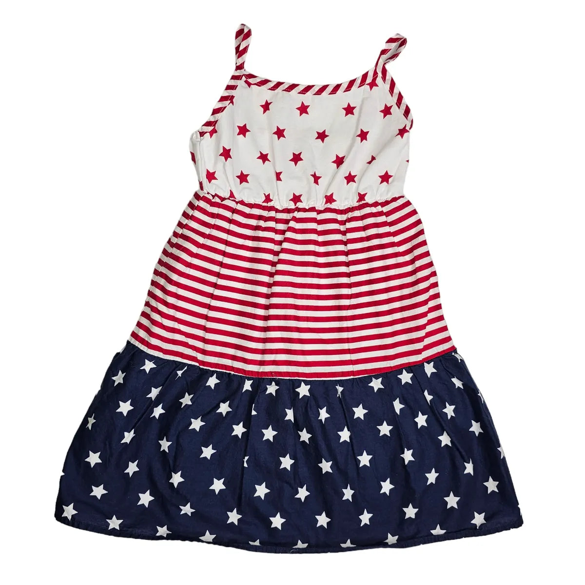 Childrens Place 5/6 American Flag Dress