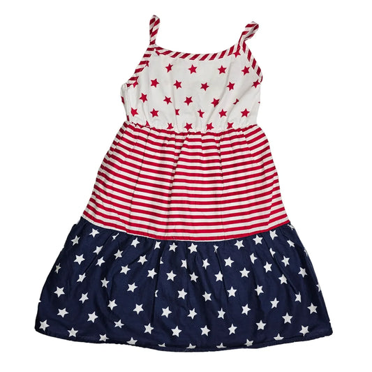 Childrens Place 5/6 American Flag Dress