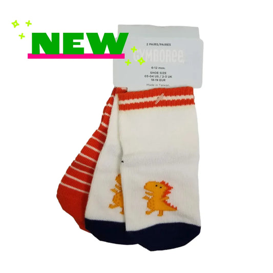Gymboree 6-12M Dinosaur Socks Set