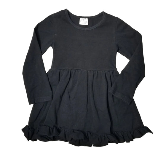 4 Black Ruffle Tunic