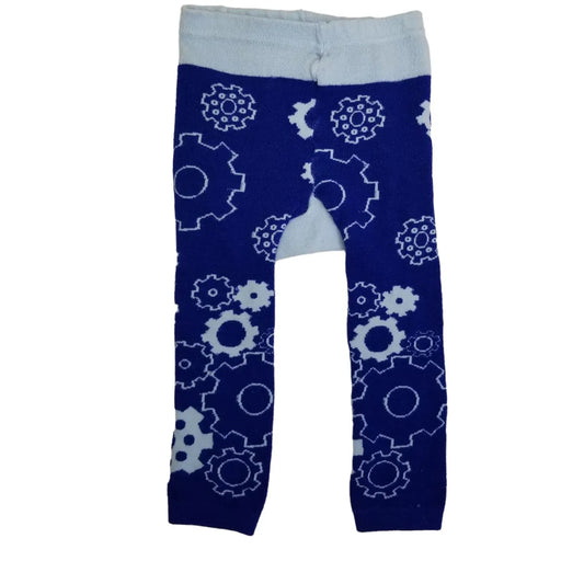 Doodle Pants Medium (12-18M) Robot Leggings
