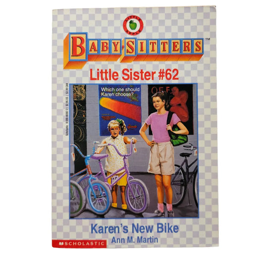 Baby-Sitters Club Little Sister #62 Karen's New Bike