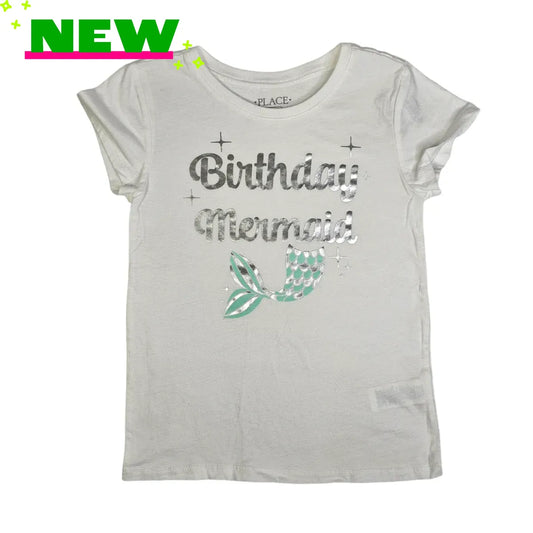 Children's Place Birthday Mermaid Tee