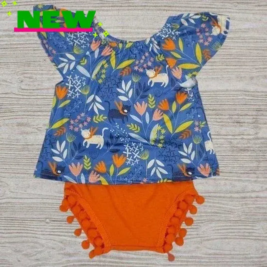 Botanical Floral Pom Pom Set