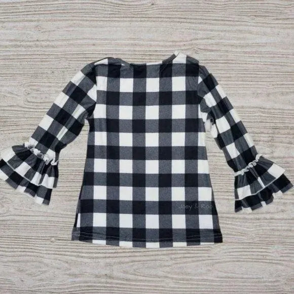 Checkered Pumpkin Fall Set