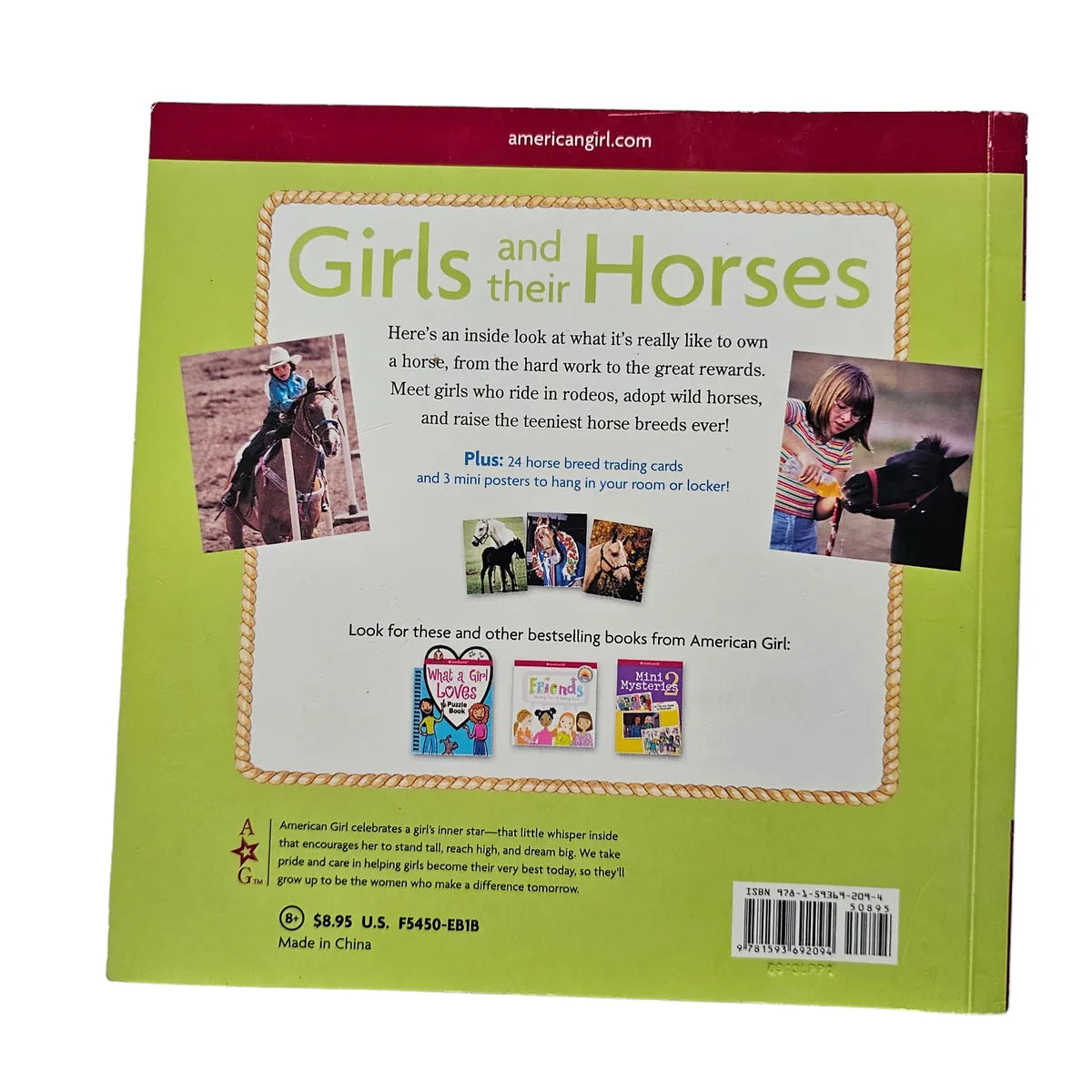 American Girl Girls and Their Horses