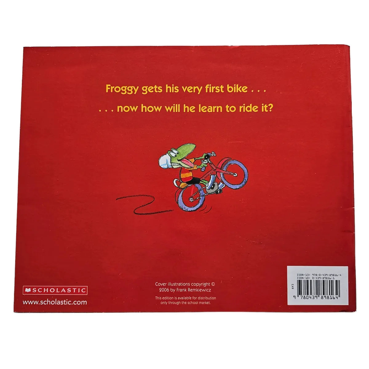Froggy Rides a Bike