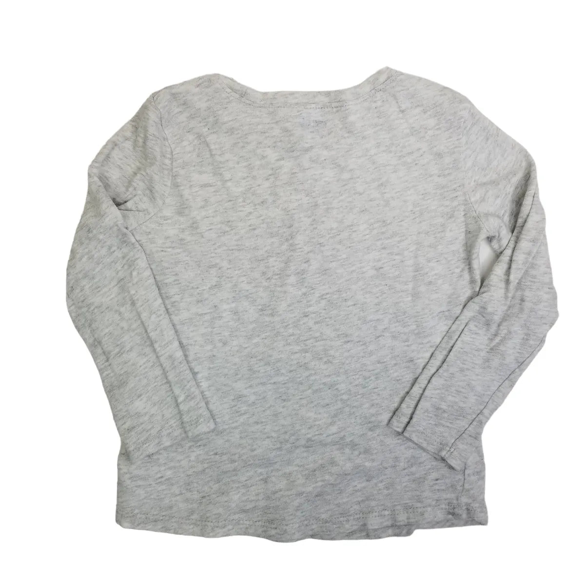 Old Navy 3T Light Gray Star Graphic Long Sleeve