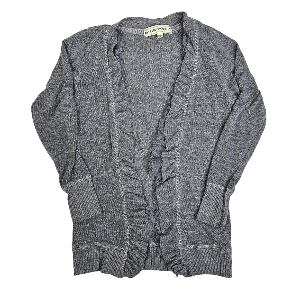 Poof Girl 5/6 Gray Cardigan
