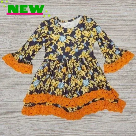 Floral Bell Sleeve Dress