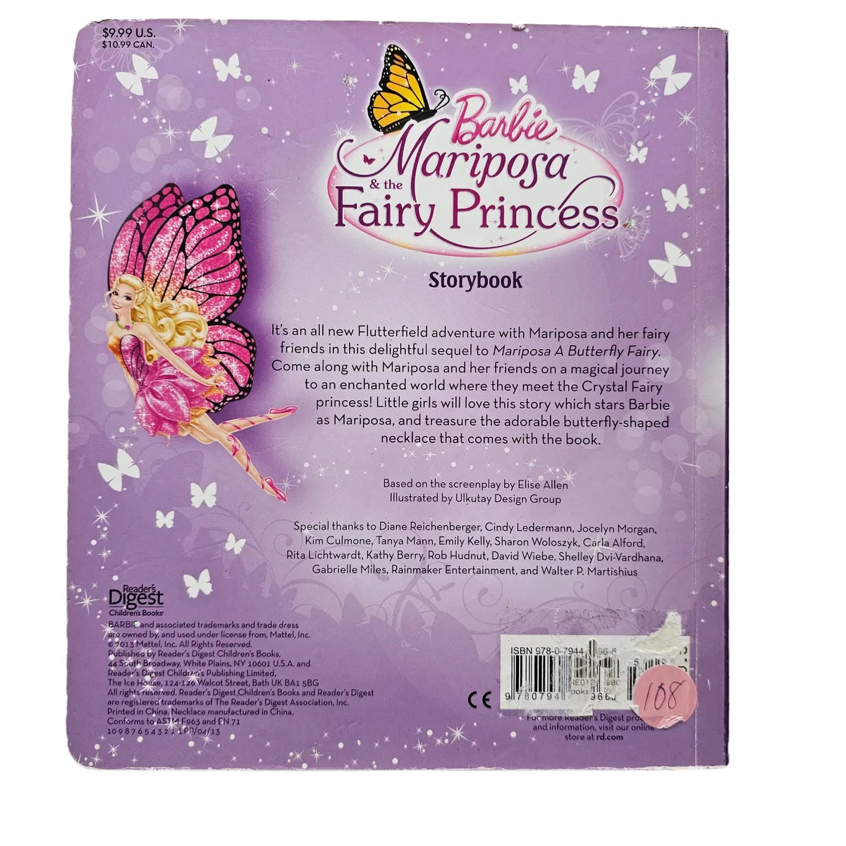 Barbie Mariposa & the Fairy Princess