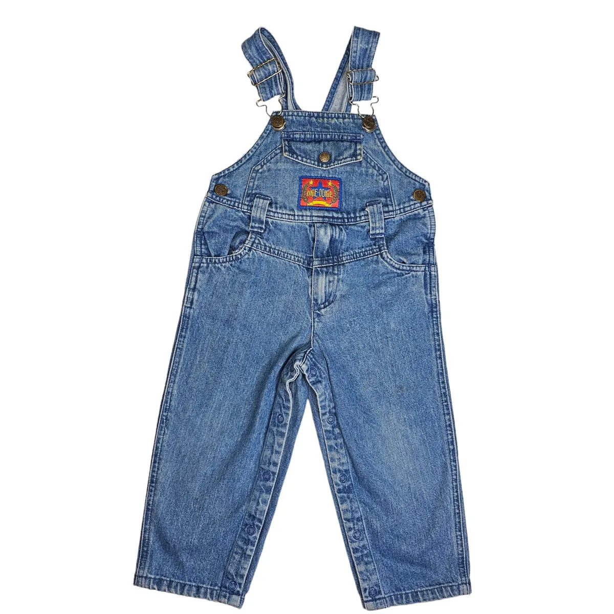 Okie Dokie 3T Vintage Denim Overalls