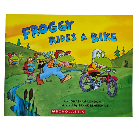 Froggy Rides a Bike