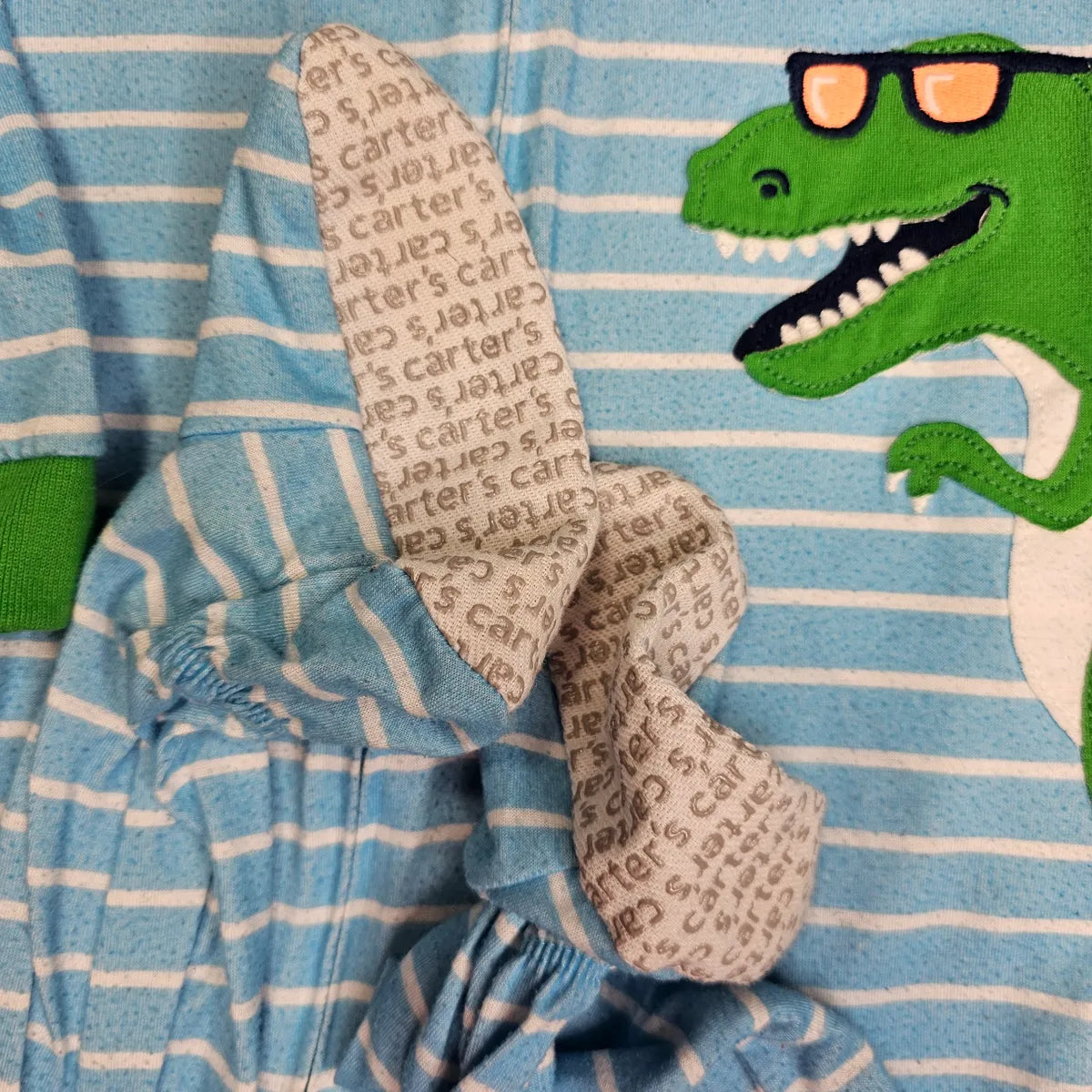 Carters 3T Dinosaur Footie Pajamas