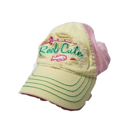 Toddler Reel Cute Fishing Mesh Hat