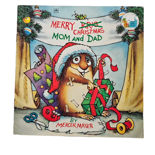 Little Critter Merry Christmas Mom and Dad