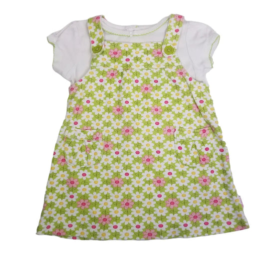 Carter's 18M Floral Overall Dress
