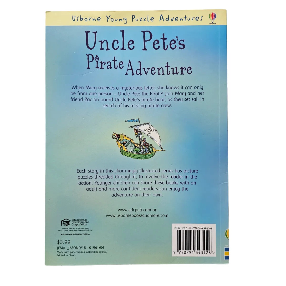 Usborne Uncle Pete's Pirate Adventure