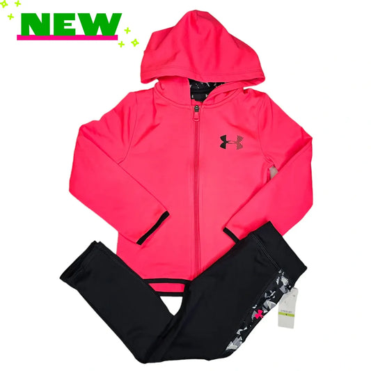 Under Armour 4 Penta Pink Jacket Leggings Set