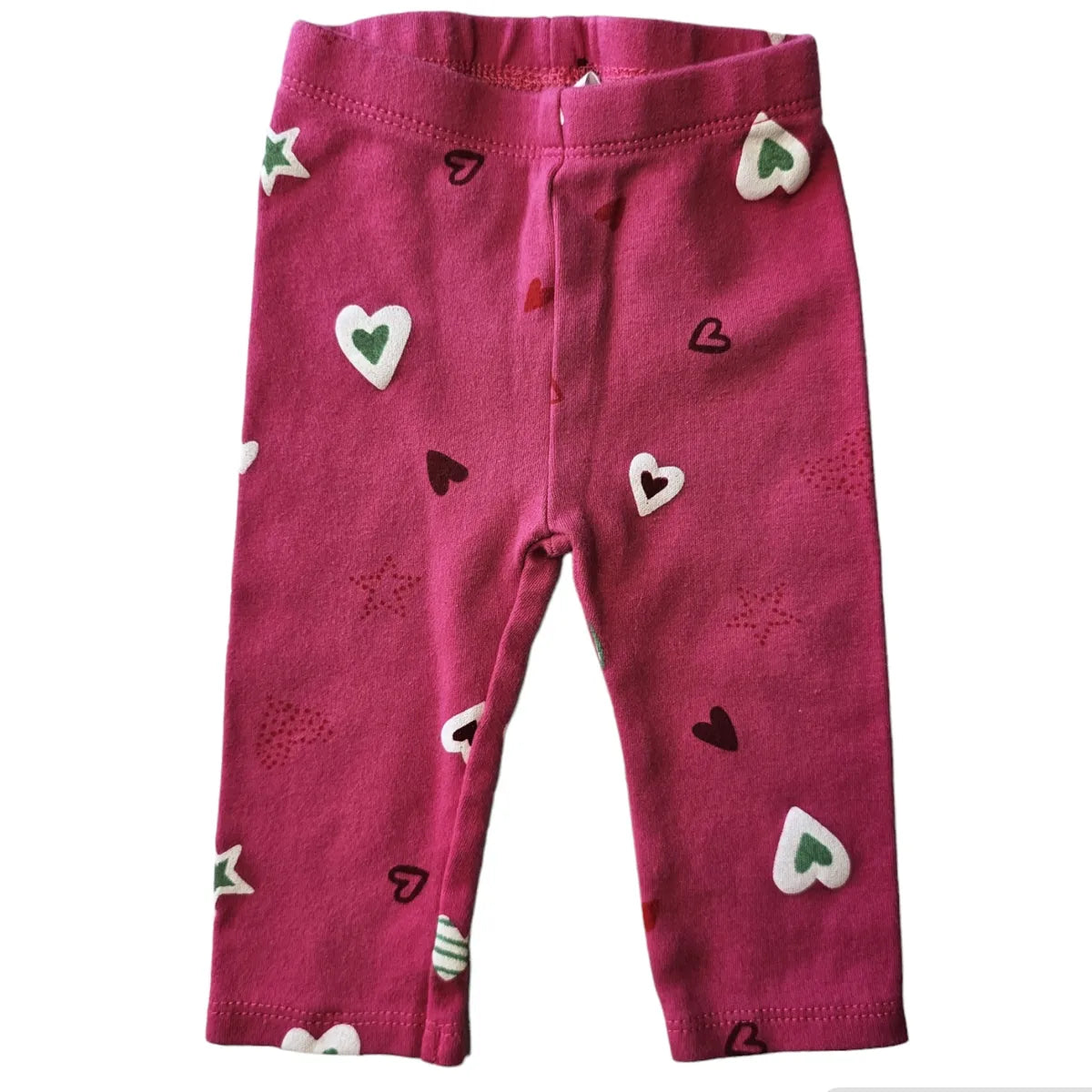 First Impressions 3-6M Heart Leggings